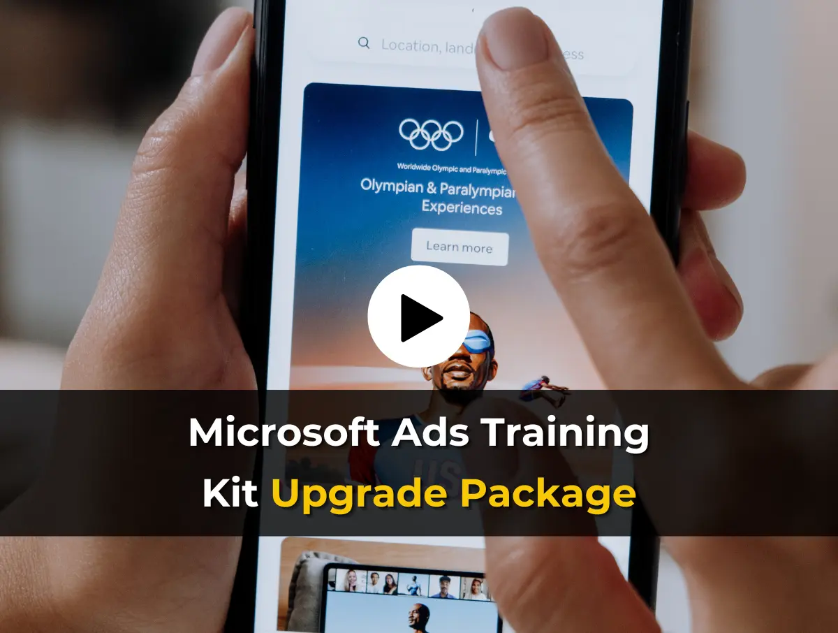 Microsoft Ads Training Kit Upgrade Package